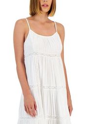 White Sun Dress Size Medium NWT