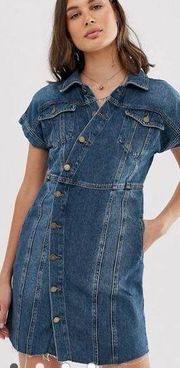 💛 Free People The City Denim Dress