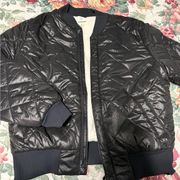 Aerie | bomber jacket sherpa lined puffer