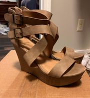 Brown Chunky Wedges