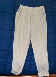 Eddie Bauer Women's Size Medium Soft Light Grey Loungewear Joggers