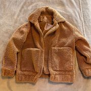 Oversized Sherpa Jacket