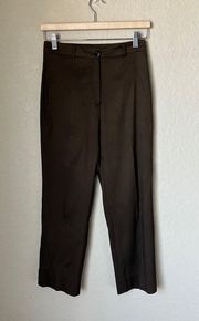 Vintage Brown Iridescent Cropped Pants