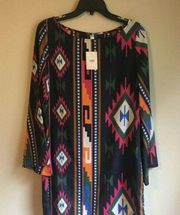 NWT auditions small colorful dress