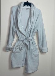 Sonoma Light Blue Ling Sleeve Robe House Robe Loungewear