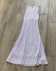 Michael Michael Kors purple ribbed dress