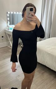 Little Black Sweater Dress