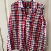 Cabin creek sleeveless blouse xl