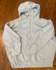 Brandy Melville oversized zip up