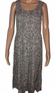 Croft & Barrow paisley print sleeveless dress