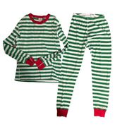 Hanna Andersson Women's 100% Organic Cotton Pajama Lounge Set Striped Size XS