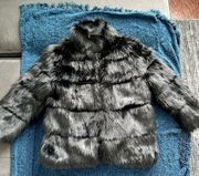 Fur coat from Misguided. Great for a night out in the winter.