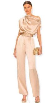 The Sei x REVOLVE Wide Leg Trouser in Champagne