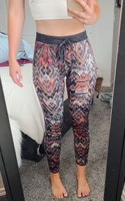 Pattern Jogger Pants