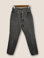 Harley Davidson VTG Womens size 4 Petite Black Wash Classic Skinny Leg Jeans