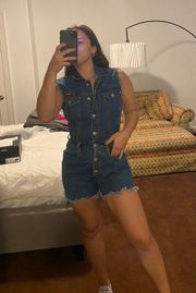 Vintage Denim Romper