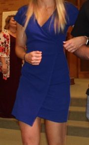 Blue Mini Dress