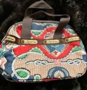 Lesportsac small, nylon nautical floral bag