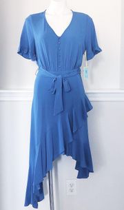 NWT  THE DIXIE DRESS IN BLUE SIZE 4