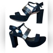 Stuart Weitzman  platform block heel sandal