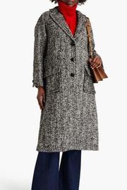 NWT Tory Burch Oversized Tweed Coat