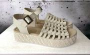 Kelsi Dagger Brooklyn Desert Platform Sandals 10