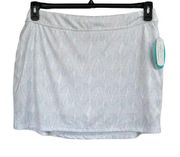 Greg Norman Large Play Dry Skort Activewear Wicking Built-In Shorts Tennis New