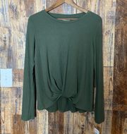 NWT  Women size XL olive green