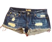 Jean Distressed Shorts Size 5