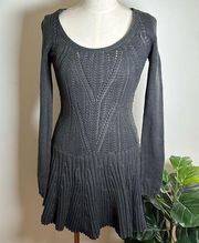 Moda Intenational Two Piece Knit Sweater Dress Women's Size Small