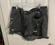 Wild Fable black jean shorts