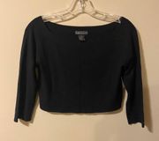 90’s Y2k Crop Top Lightweight Sweater Large