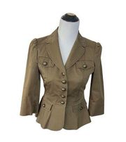 Moschino Cheap And Chic green jacket size 6