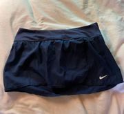 Nike Navy Blue  Tennis Skirt