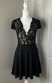 Gianni Bini  Black Lace Dress