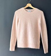 & Other Stories Pink Mohair Wool Crew Neck Sweater Size XS