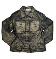 Jeanology Gold Coated Denim Jacket (4)