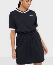 Reebok Classics Black Short Sleeve Tennis Dress Women's Small