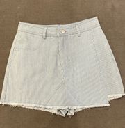 NWT  Stripped Skort