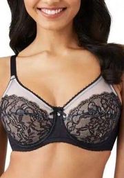 COPY - WACOAL RETRO CHIC FULL FIGURE UNDERWIRE BRA