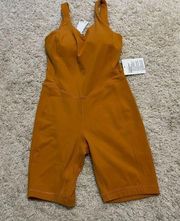 lululemon align bodysuit 8" size 4