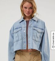 Cropped Denim Jacket