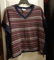 Freshman Forever Poncho Sweater Size Small