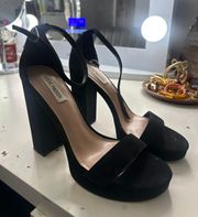 Suede Heels