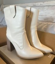 White Booties 