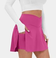 Cloudful Air Fabric Crossover 2-in-1 Tennis Skirt