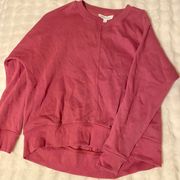 Pink Rose Sweatshirt