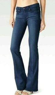 Paige Laurel Canyon dark wash boot cut jeans sz‎ 27