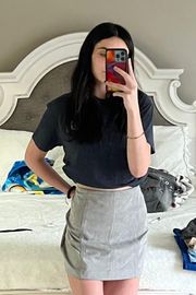 Gray Skirt