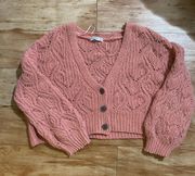 Peach Cardigan